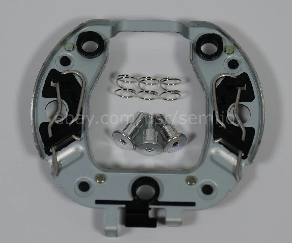 BMW F Series M Sport steering wheel bracket plate holder with springs and screws