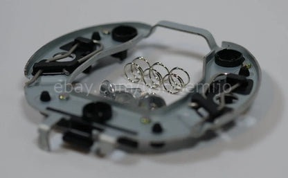 BMW F Series steering wheel bracket plate holder and springs on white background