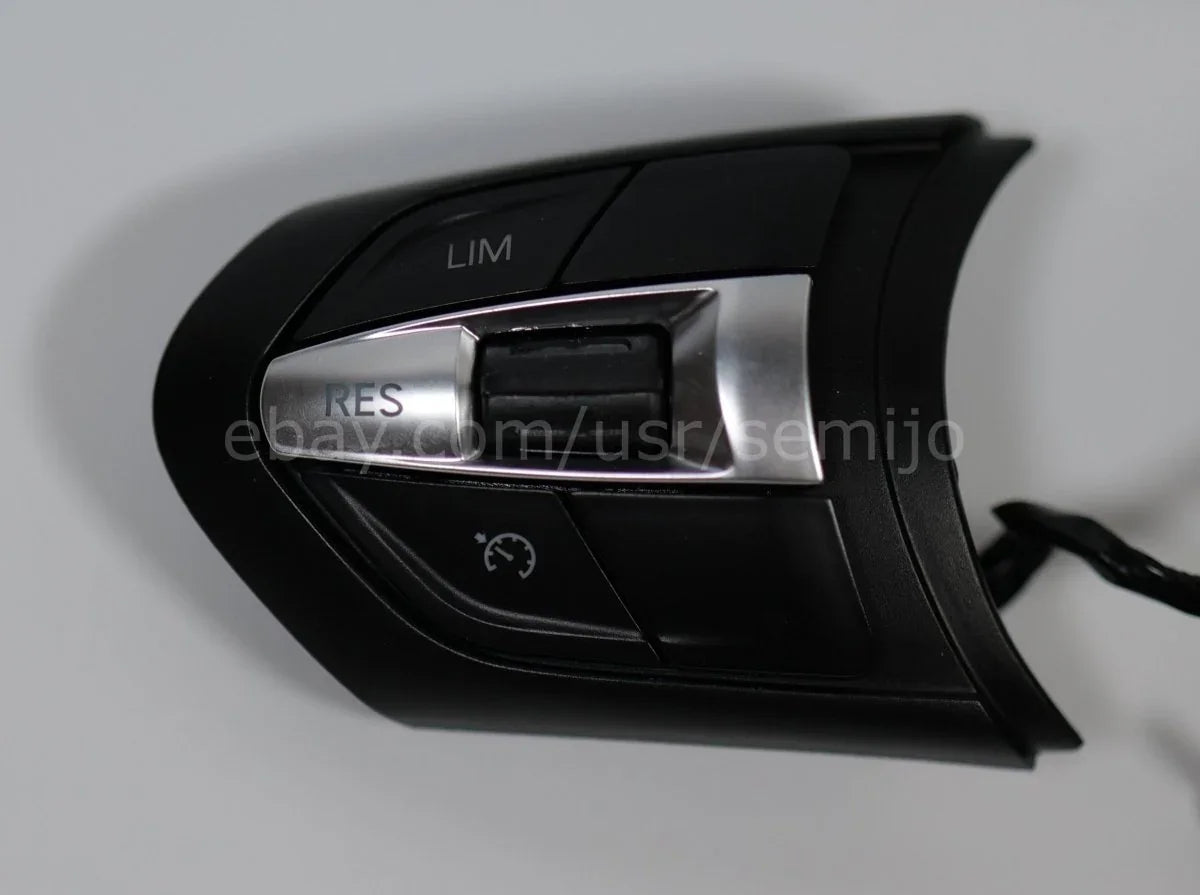BMW F Series steering wheel control buttons with cruise control and LIM, RES features