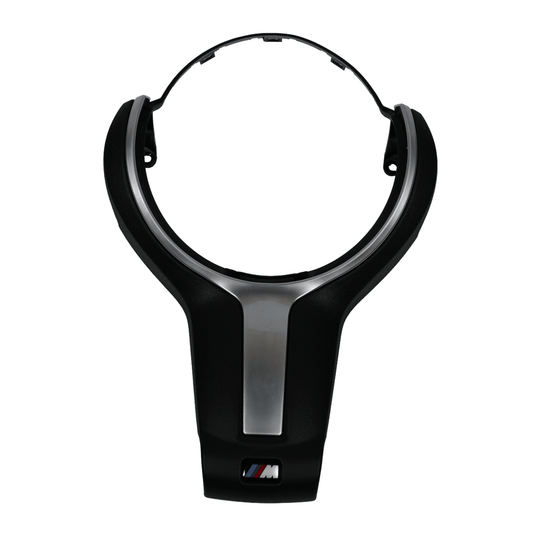 Steering Wheel Front Cover Trim For BMW M Sport All F Series - RevlantaSteering Wheel Front Cover Trim For BMW M Sport All F SeriesRevlantaRevlantaM Style (without a hole)Steering Wheel Front Cover Trim For BMW M Sport All F Series