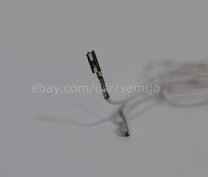 BMW F Series steering wheel paddle shifters wiring cable with connectors on white background